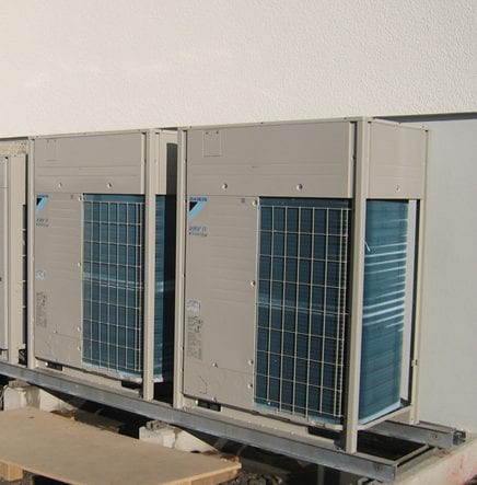 modular commercially applied air-conditioning and heating system